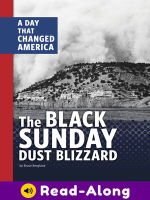 cover image of The Black Sunday Dust Blizzard